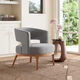 Penryn Slate Gray Accent Chair - Ornate Home