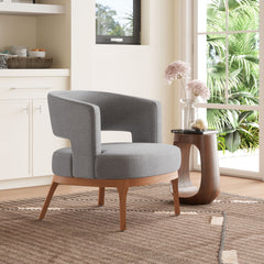 Penryn Slate Gray Accent Chair - Ornate Home