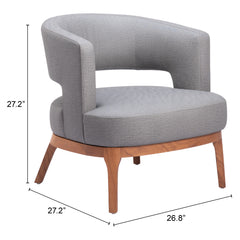 Penryn Slate Gray Accent Chair - Ornate Home