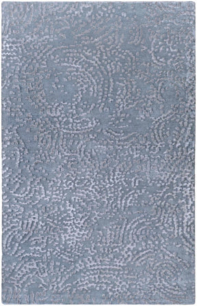 Pensacola 5x8 Charcoal Premium Wool&Viscose Rug - Clearance - Ornate Home