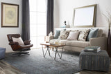 Pensacola 5x8 Charcoal Premium Wool&Viscose Rug - Clearance - Ornate Home