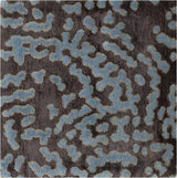 Pensacola Denim/Black Premium Wool&Viscose Rug - Clearance - Ornate Home