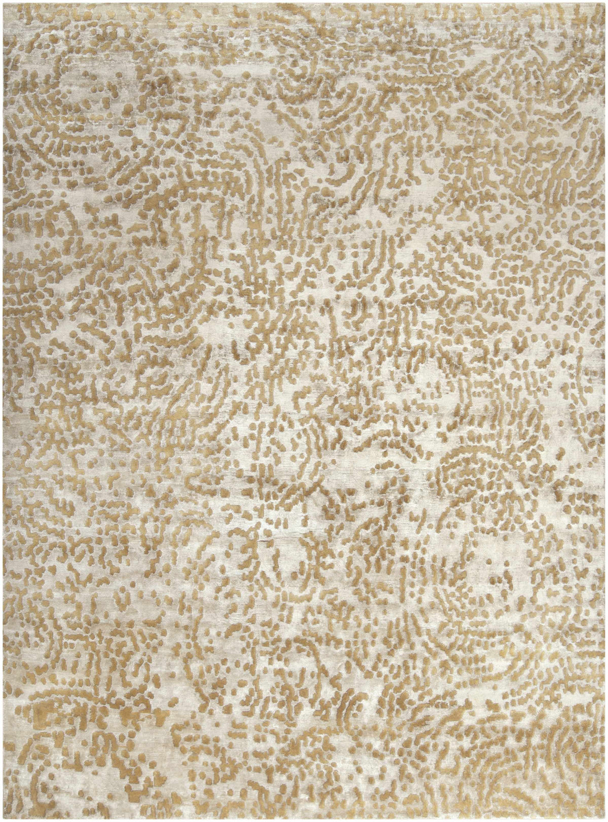 Pensacola Tan Premium Wool&Viscose Rug - Clearance - Ornate Home
