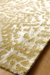 Pensacola Tan Premium Wool&Viscose Rug - Clearance - Ornate Home