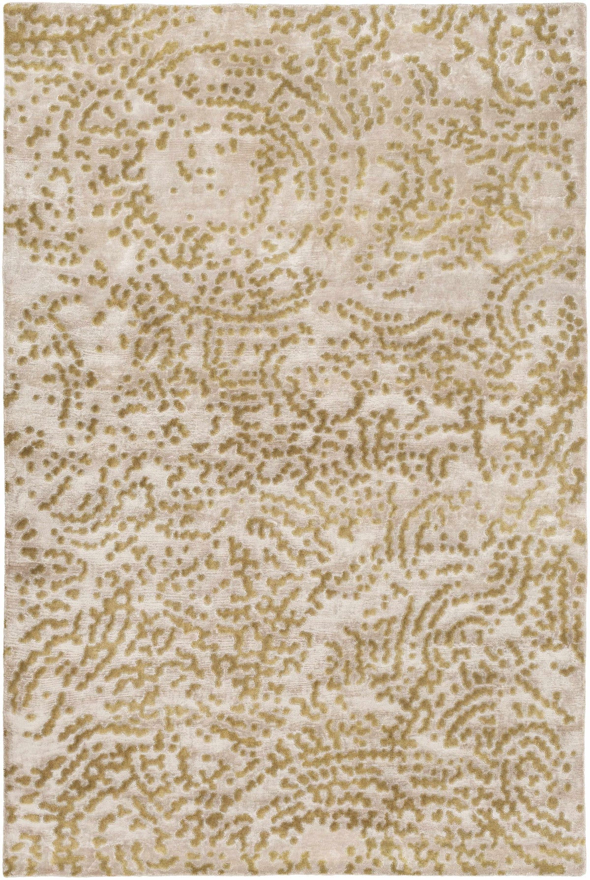 Pensacola Taupe Premium Wool&Viscose Rug - Clearance - Ornate Home