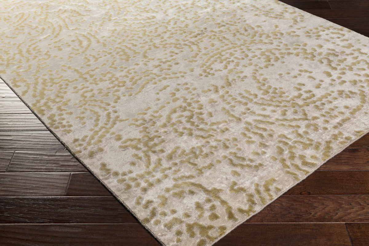 Pensacola Taupe Premium Wool&Viscose Rug - Clearance - Ornate Home