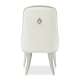 Penthouse Ash Gray/Frosted Linen Dining Side Chair - Ornate Home