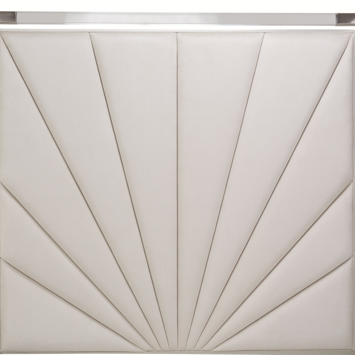 Penthouse Ash Gray/Frosted Linen Eastern King Canopy Bed - Ornate Home