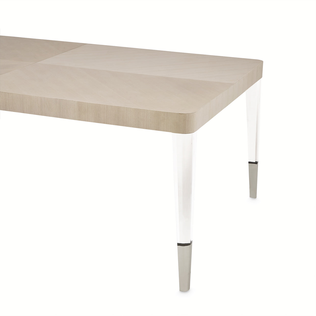 Penthouse Ash Gray Rectangular Dining Table - Ornate Home