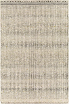Penticton Cream Flat Woven Wool Rug - Ornate Home