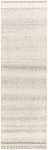 Penticton Cream Flat Woven Wool Rug - Ornate Home