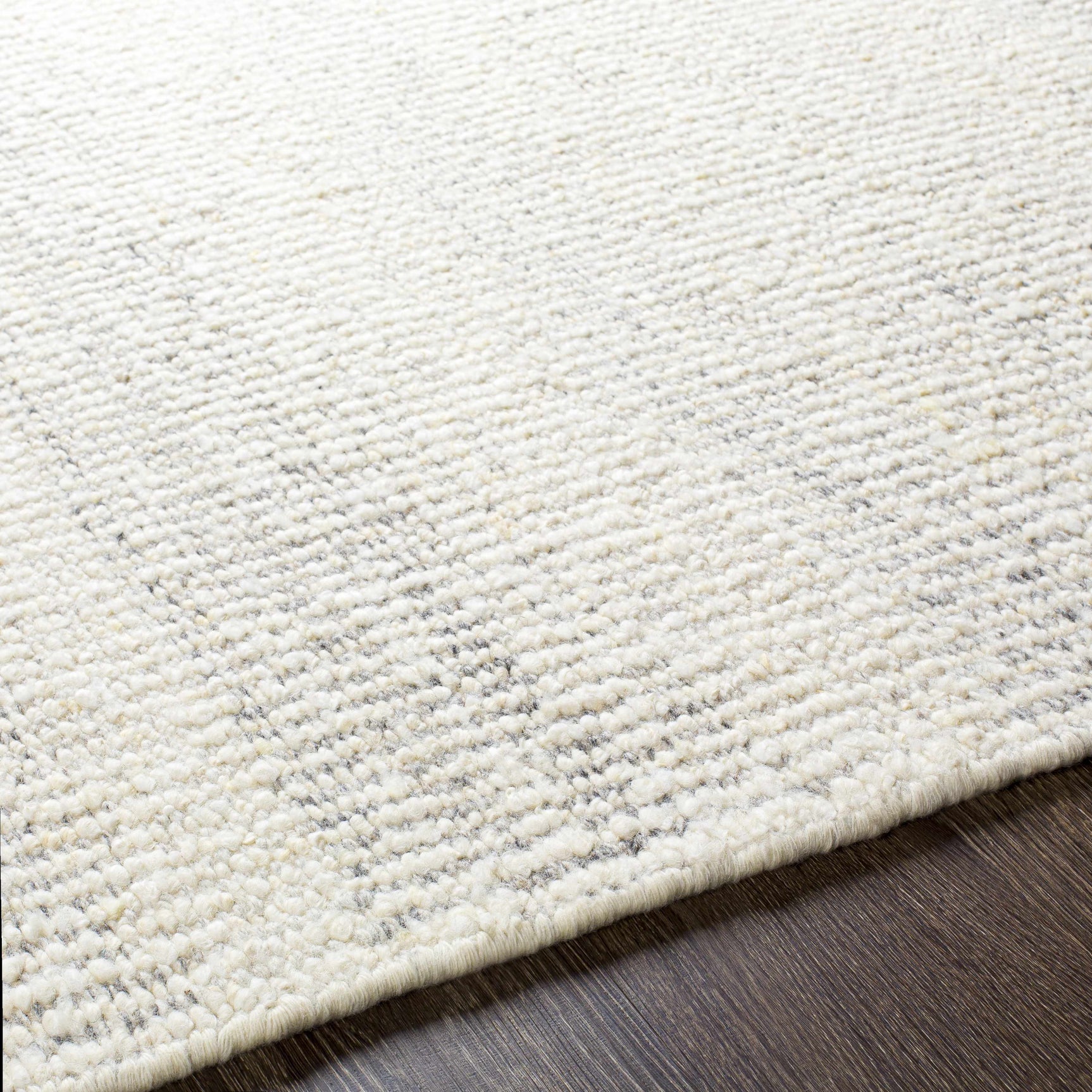 Penticton Cream Flat Woven Wool Rug - Ornate Home