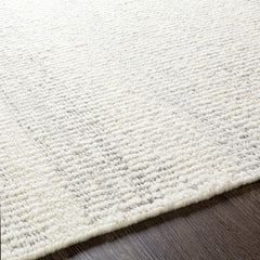 Penticton Cream Flat Woven Wool Rug - Ornate Home