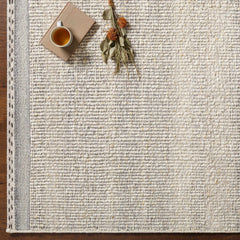 Penticton Cream Flat Woven Wool Rug - Ornate Home