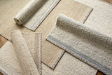 Penticton Cream Flat Woven Wool Rug - Ornate Home