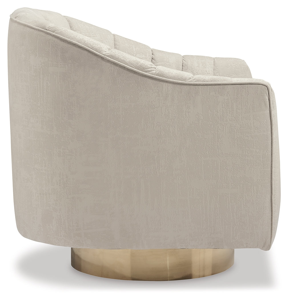 Penzlin Pearl Velvet Accent Chair (Online Special Price) - Ornate Home
