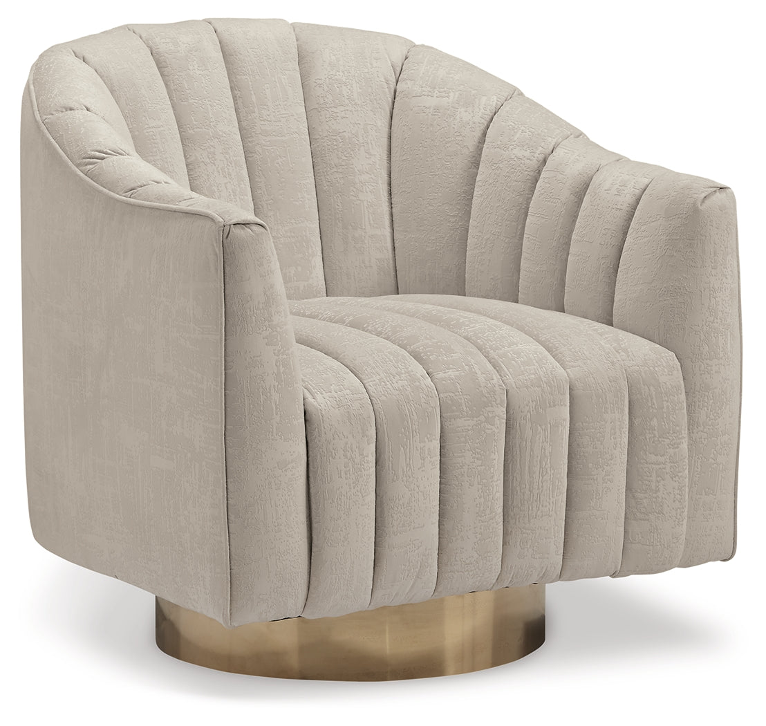 Penzlin Pearl Velvet Accent Chair (Online Special Price) - Ornate Home