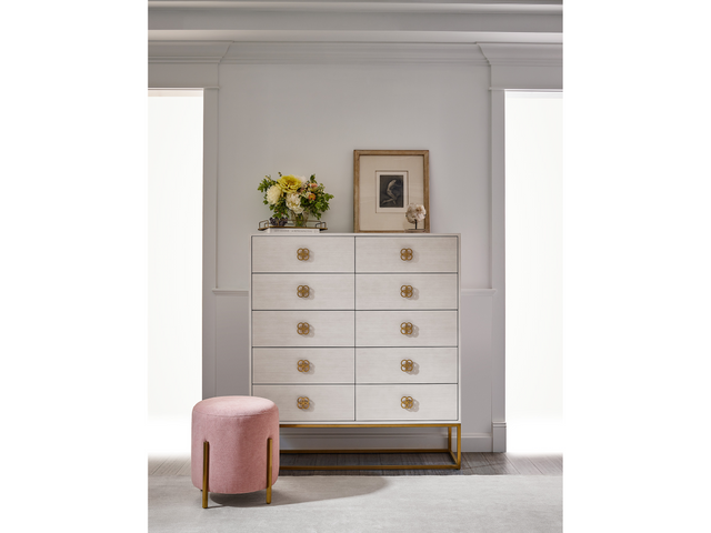 Peony Alabaster Drawer Chest - Ornate Home