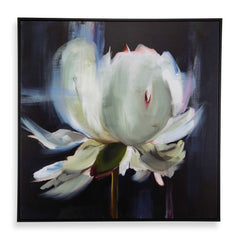 Peony Multicolor Framed Floral Art - Ornate Home
