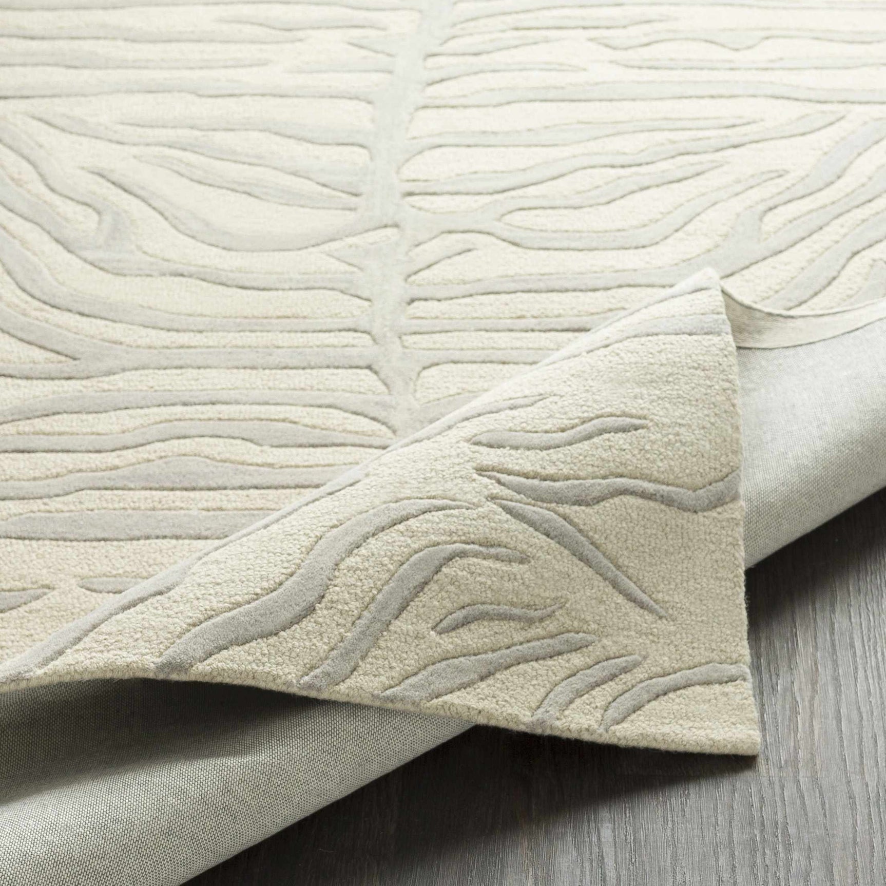 Peora Zebra Print Area Rug - Ornate Home