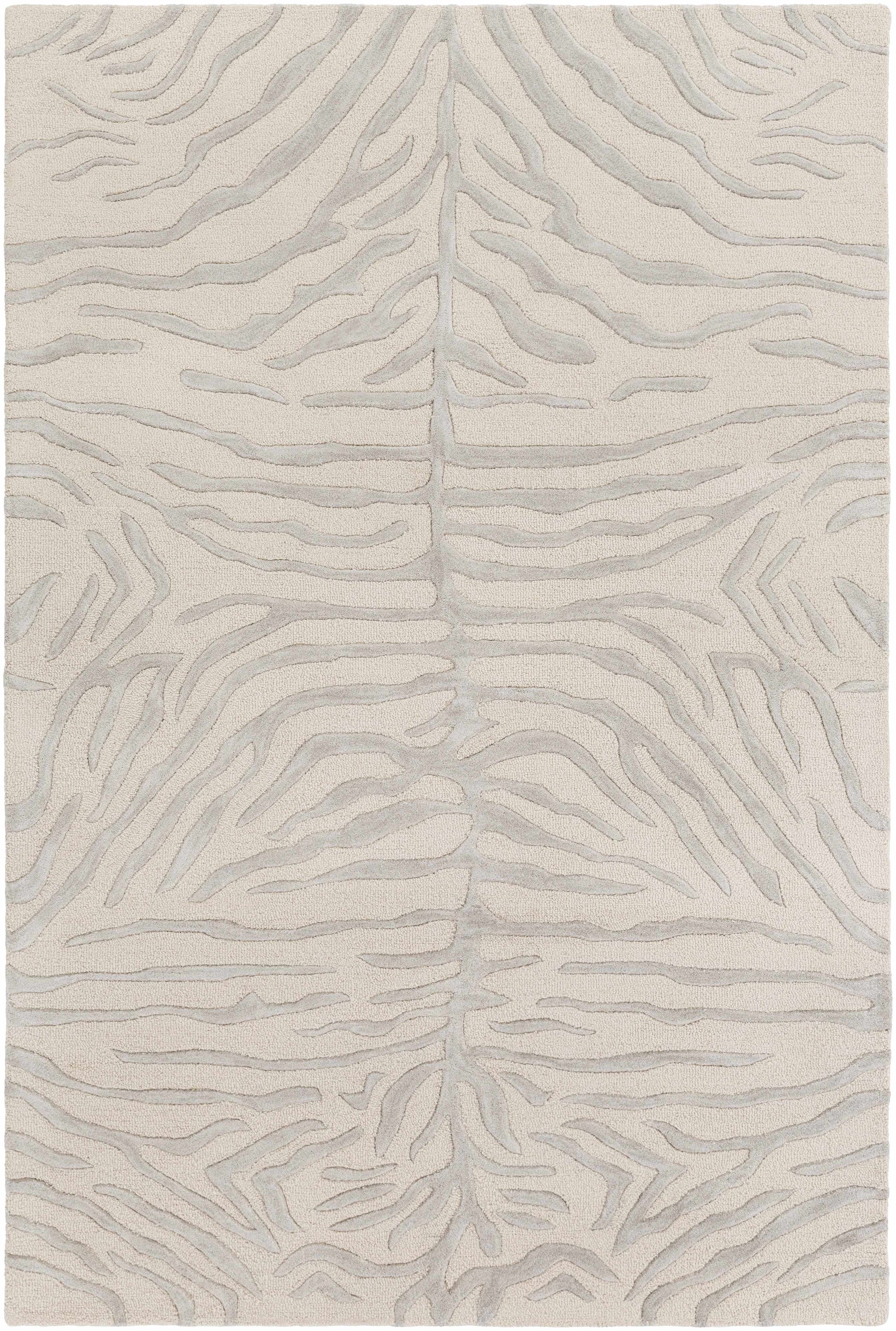 Peora Zebra Print Area Rug - Ornate Home