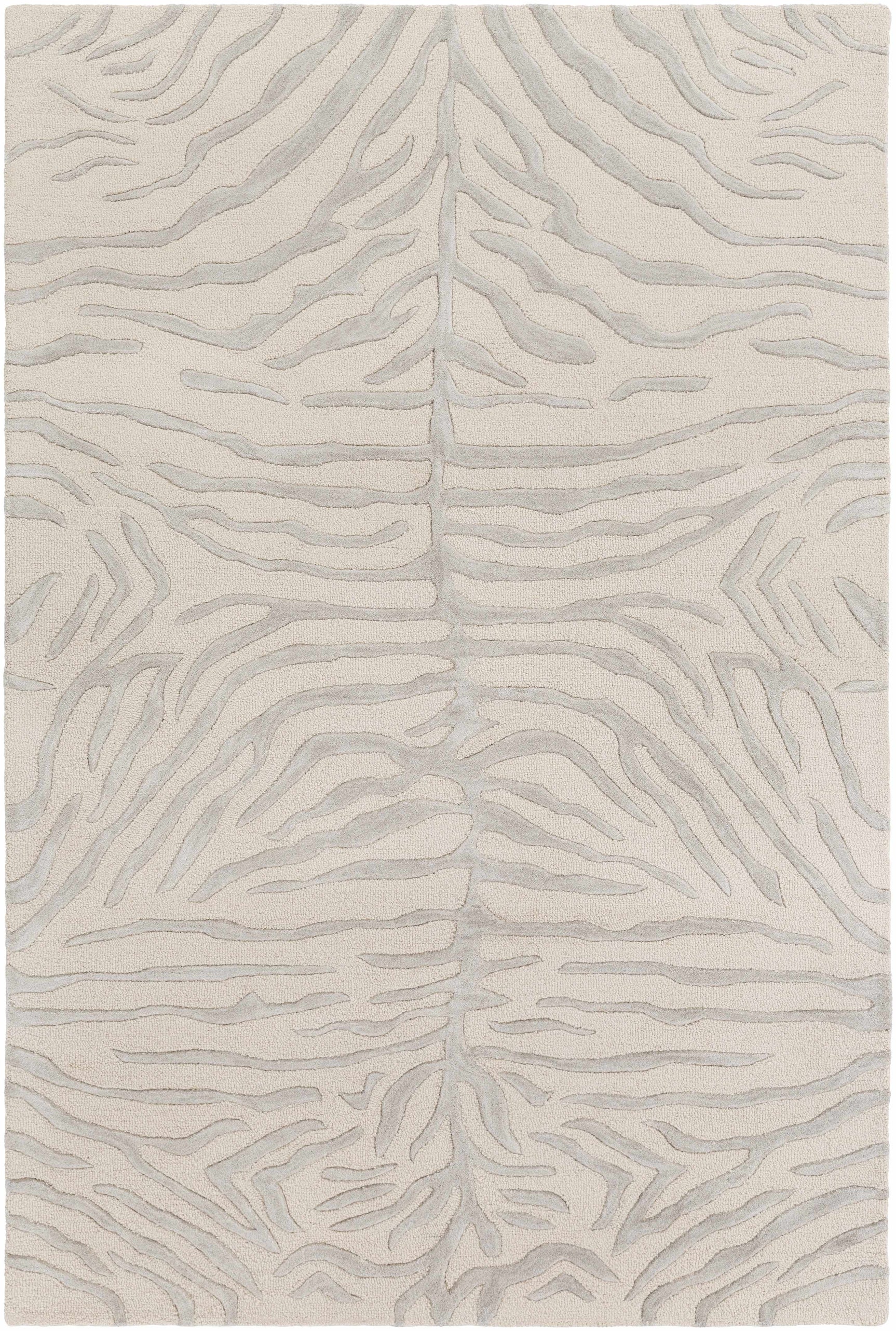Peora Zebra Print Area Rug - Ornate Home