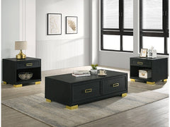 Pepe Black End Table - Ornate Home