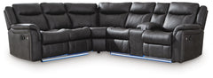 Perarrygin Carbon 2-Piece Reclining Sectional - Ornate Home