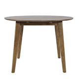 Percy Chestnut Drop Leaf Dining Table w/ 2 Beck Chairs - Ornate Home