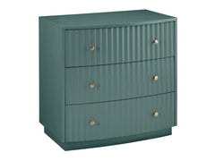 Percy Teal Three-Drawer Chest - Ornate Home