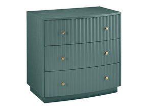 Percy Teal Three-Drawer Chest - Ornate Home