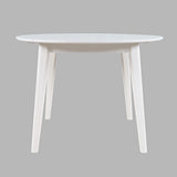 Percy White Drop Leaf Dining Table - Ornate Home