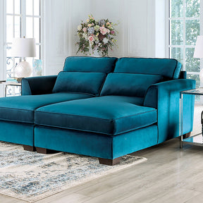 Peregrine Teal Sectional - Ornate Home