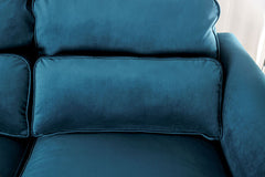 Peregrine Teal Sectional - Ornate Home