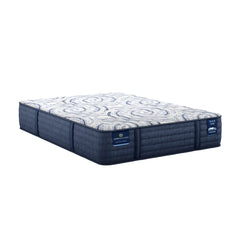 Perfect Sleeper Pro Hampton 12.5" Dark Blue/White Latex Hybrid Twin XL Extra Firm Mattress - Ornate Home
