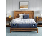 Perfect Sleeper Pro Kensington 13" Dark Blue/White Latex Hybrid King Medium Mattress - Ornate Home