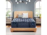 Perfect Sleeper Pro New Paris 15" Dark Blue Latex Hybrid King Medium Mattress - Ornate Home