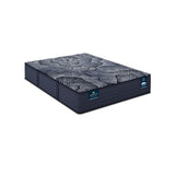 Perfect Sleeper X Excelled 14.25" Dark Blue/Black Hybrid Queen Plush Mattress - Ornate Home