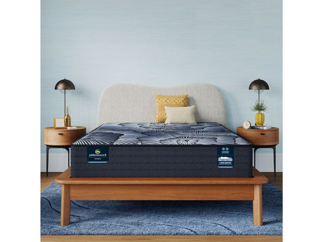 Perfect Sleeper X Kendall 13" Dark Blue/Black Hybrid Full Plush Mattress - Ornate Home