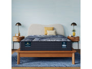 Perfect Sleeper X Kendall 13" Dark Blue/Black Hybrid King Plush Mattress - Ornate Home