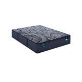 Perfect Sleeper X Knox 13.5" Dark Blue/Black Hybrid Queen Firm Mattress - Ornate Home