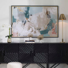 Perfect Storm Multicolor Framed Print - Ornate Home