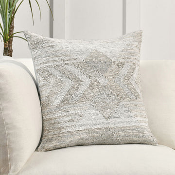 Performance Caravan Gray Multi 22x22 Throw Pillow (Set of 2) - Ornate Home