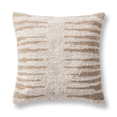 Performance Kiran Natural 22x22 Throw Pillow (Set of 2) - Ornate Home