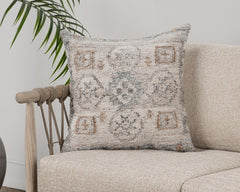 Performance Lukens Gray Multi 22x22 Throw Pillow (Set of 2) - Ornate Home