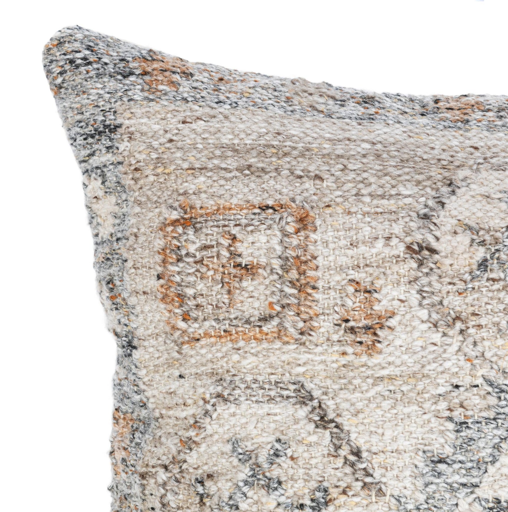 Performance Lukens Gray Multi 22x22 Throw Pillow (Set of 2) - Ornate Home