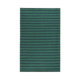 Performance Palma Deep Blue/Green Stripe Rug - Ornate Home