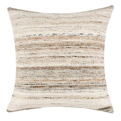 Performance Plateau Sand Multi 22x22 Throw Pillow (Set of 2) - Ornate Home
