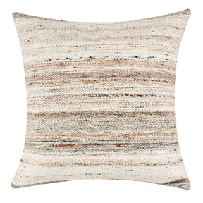 Performance Plateau Sand Multi 22x22 Throw Pillow (Set of 2) - Ornate Home