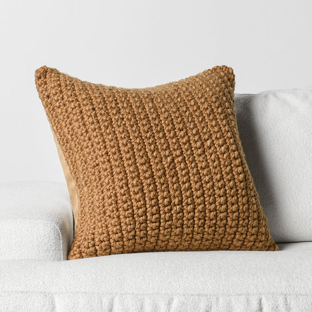 Performance Prism Amber Yellow Multiple Sizes Throw Pillow (Set of 2) - Ornate Home